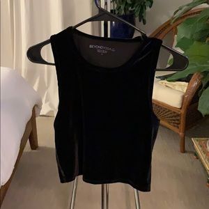 Beyond yoga velour crop tank